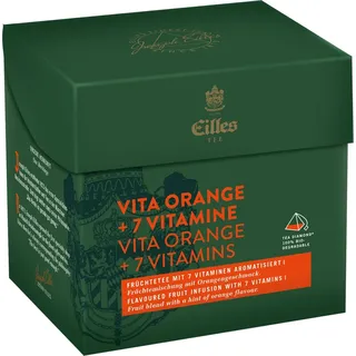 EILLES TEE Tea Diamond VITA ORANGE + 7 VITAMINE im Pyramidenbeutel, 20er Box