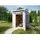 Weka Gartenhaus 265 2,20 x 2,50 m Grau