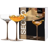 Eisch Cocktailglas SECCO FLAVOURED, Kristallglas, Short Drinks, 2-teilig, Made in Germany orange