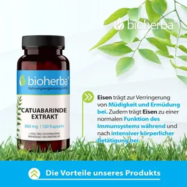 Bioherba Catuabarinde Kapseln 360 mg 60 St.