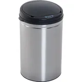 Homcom Automatik Sensor Mülleimer 30 l Weiß