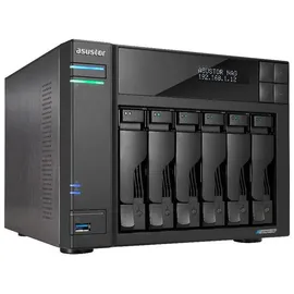 ASUSTOR Lockerstor 6 Gen2 Leergehäuse Schwarz