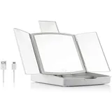 InnovaGoods Klappbarer Spiegel mit LED und 3-in-1-Make-up-Organizer Panomir InnovaGoods