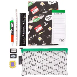 Friends Freunde Schreibwaren Set Kids A5 Central Perk Bücher & Schulbedarf Kit Einheitsgröße