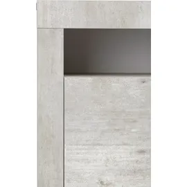 borchardt Möbel Highboard »Santa Fe«, Breite 107 cm grau