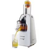 Concept LO-7066 Entsafter, Silber, Weiß, 60 RPM, 1 l, 1 l, 7,5 cm, - Weiß