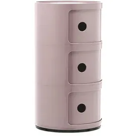 Kartell Componibili Standcontainer 58,5 x 58,5 x 58,5 cm Malve/Rosa