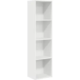 vidaXL Bücherregal 40 x 30 x 152 cm Weiß