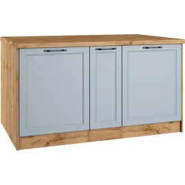 kochstation Kücheninsel KS-Lana 153 x 100 x 86 cm Blau