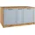 kochstation Kücheninsel KS-Lana 153 x 100 x 86 cm Blau