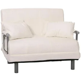 MCW Schlafsessel MCW-K29 Bouclé 190 x 100 x 0 cm Creme