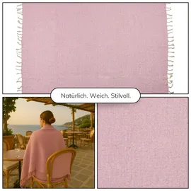 Marrakesch Orient & Mediterran Interior Calix Tagesdecke 125 x 150 cm Pink/Rosa