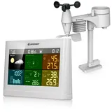 Bresser 5-in-1 Comfort Wetter Center mit Farbdisplay