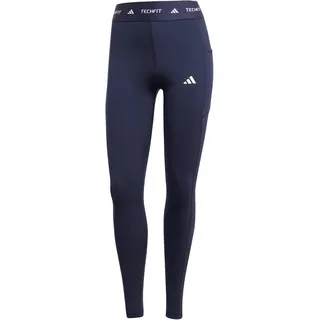 adidas TECHFIT Stash Pocket Full-Length Leggings Legend Ink XS