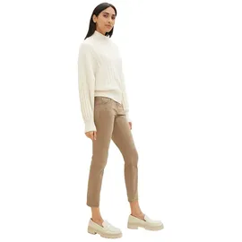 Tom Tailor Tapered Relaxed Hosen Dark Sepia 42 28