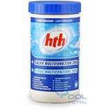 hth 200g Multifunktions Chlortabletten 1,2 kg Dose - 5 Wirkungen in einem Produkt