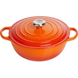 Le Creuset Signature La Marmite Bräter 26 cm ofenrot