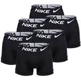 Nike Dri-Fit Micro Boxershorts Schwarz XL 6er Pack