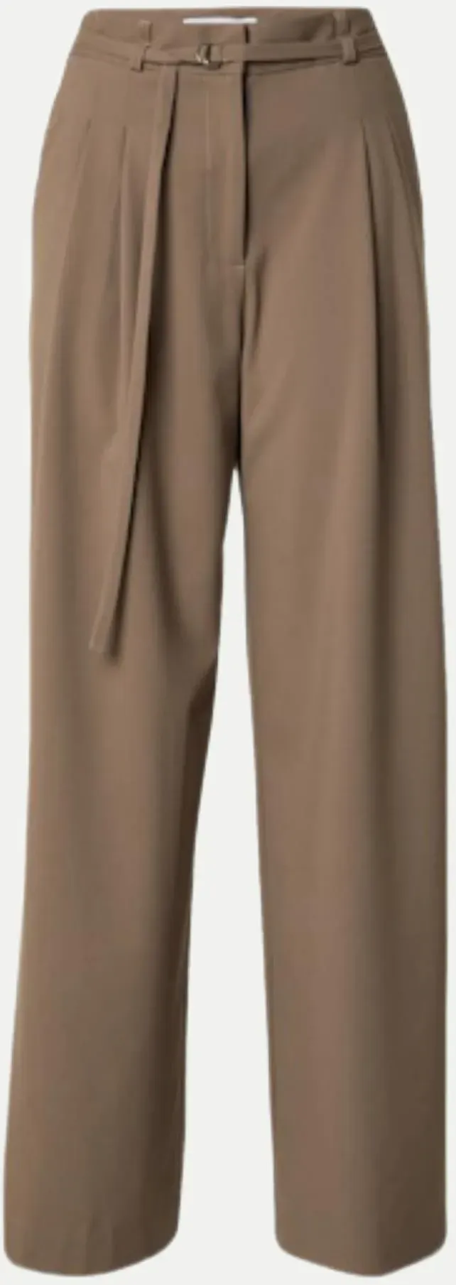 Wide-Leg Stoffhose Elna Braun 36