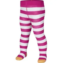 Playshoes Strumpfhose Blockringel pink in pink/weiß, - 98-104