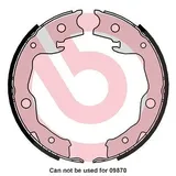 Brembo Bremsbackensatz, Feststellbremse S83568 für Nissan, TOYOTA