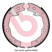 Brembo Bremsbackensatz, Feststellbremse S83568 für TOYOTA