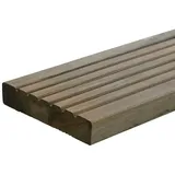 Terrassendiele  (Kiefer, 300 x 14,5 x 2,8 cm, Grau)