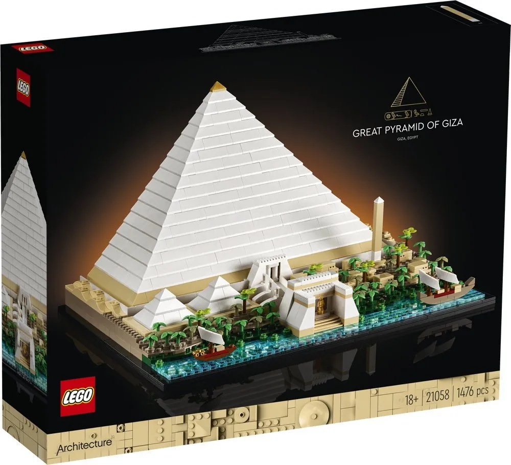 LEGO® Spielbausteine LEGO® Architecture Cheops-Pyramide 1476 Teile 21058