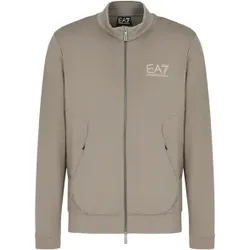 EA7 für Herren. 7M000303_AF13740 Schlichtes Sweatshirt mit grauem Design (S), Lässig, Sportlich, Multisport, Modal