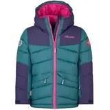 TROLLKIDS Narvik Jacke Midnight Petrol/Deep Violet/Dark Pink 152