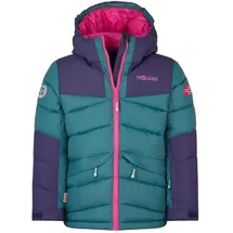 TROLLKIDS Narvik Jacke Midnight Petrol/Deep Violet/Dark Pink 152