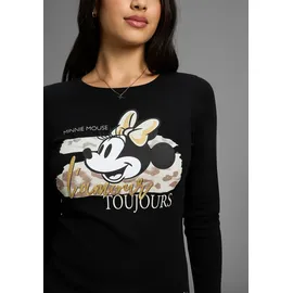 KangaROOS Langarmshirt Schwarz 32/34