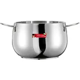 PENTOLA RIVER CM.16 LT.2 ACCIAO 18/C