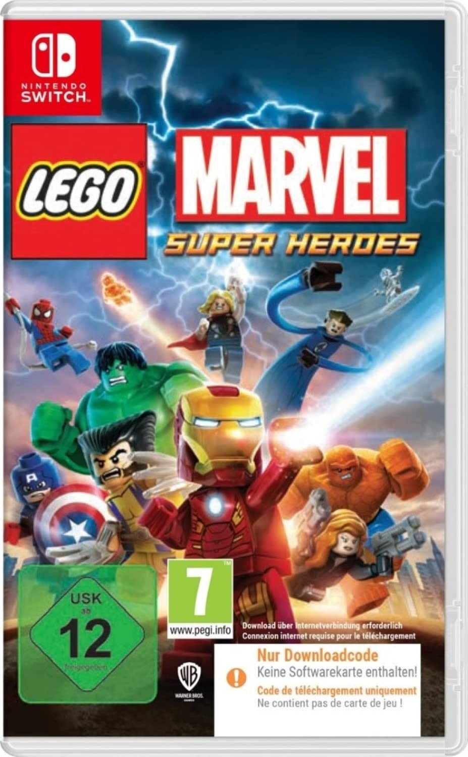 LEGO Marvel Super Heroes (Code in a Box) (Switch)