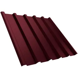 Trapezblech T35M | Dach | Anti-Tropf 700 g/m2 | Stahl 0,50 mm | 25 μm Polyester | 3005 - Weinrot
