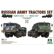 Takom Russian Army Tractors KZKT-537L & MAZ537 1+1 1:72