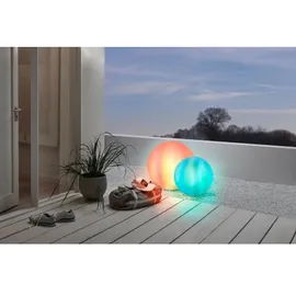 EGLO Gartenbeleuchtung, LED-Kugelleuchte (E27, IP65