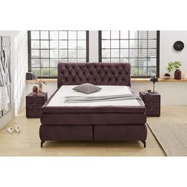 Jockenhöfer Gruppe Boxspringbett »Scarlett mit einer hochwertigen 7-Zonen-Tonnentaschenfederkernmatratze« H3, H3/H4 oder H4, und einem 9cm Kaltschaum-Topper