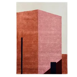 Please Wait to be Seated - Arqui Teppich 240x170 Indian Red/Peach - cm