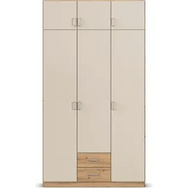 Rauch Wäscheschrank GAMMA 136 x 248 x 57 cm Beige
