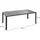 MCW MCW-N40 Gartentisch 180 x 80 x 73 cm Hellgrau