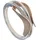 Jobo Diamantring "Bicolor Ring" Gr. 56, roségold 585, Fingerringe, Damen, 56, SI = kleine Einschlüsse, Diamanten Roségold 585 Weißgold 585, Diamanten, Roségold 585, Weißgold 585, Diamantring, 585 Gold mit 9 Diamanten