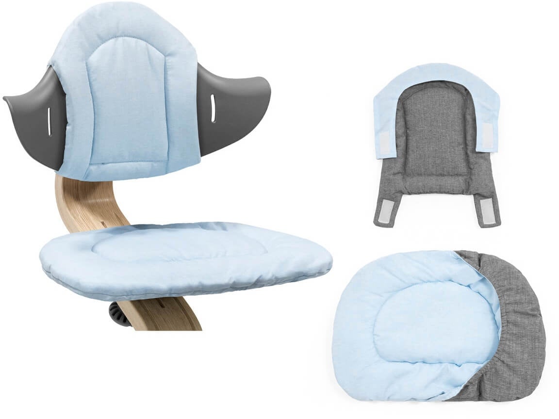 Stokke Nomi Cushion / Sitzkissen für Nomi Hochstuhl, Stokke Nomi Farbe: Nordic Grey Sand