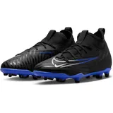 Nike Jr. Phantom GX Club FG/MG Fußballschuhe Kinder 040 - black/chrome-hyper royal 38.5