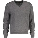 GANT Strickpullover V-Neck Grau 3XL