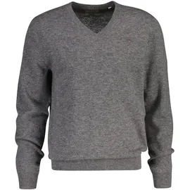 GANT Strickpullover V-Neck Grau 3XL