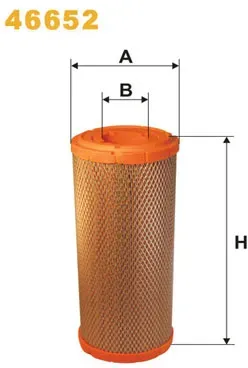 WIX FILTERS 46652 für ONAN Iveco LAND ROVER Volvo GMC LISTER VM STEYR ISUZU HYUNDAI LAMBORGHINI