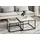 home collective Beistelltisch Set 2 in 1 Weiß Holz 70 x 42,5 x 70 cm