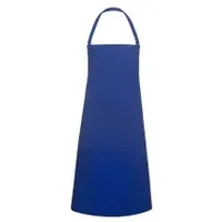 Karlowsky Fashion Karlowsky Basic Latzschürze 75 x 100 cm BLS 3 PURE 65% Polyester/35% Baumwolle, blau