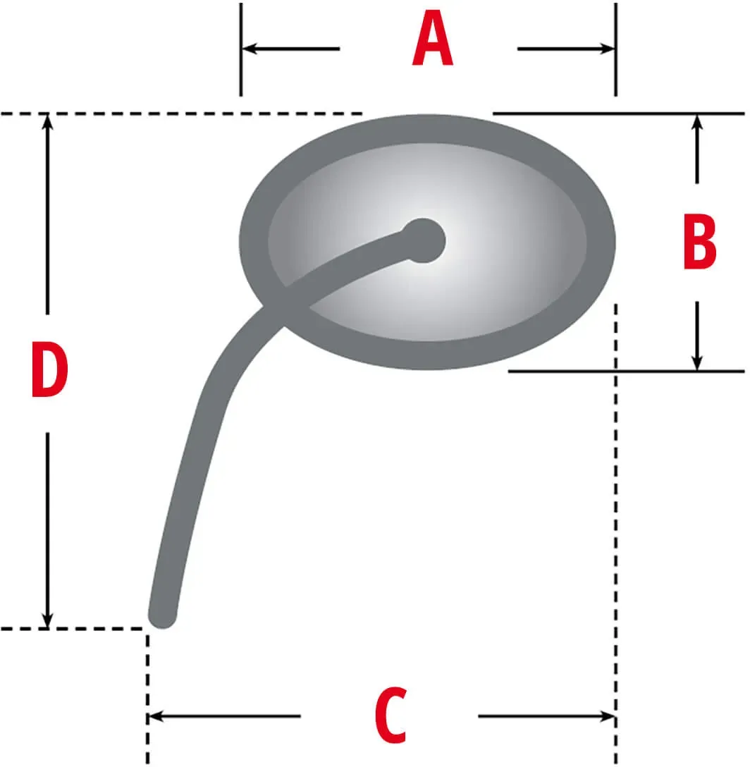 SHIN YO Lenkerspiegel gekröpft